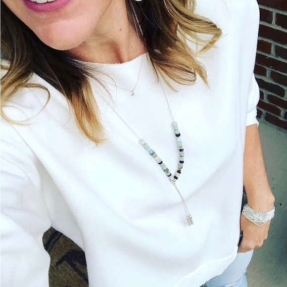 Stella & Dot Anda Intention necklace, balance - Picture 3 of 3